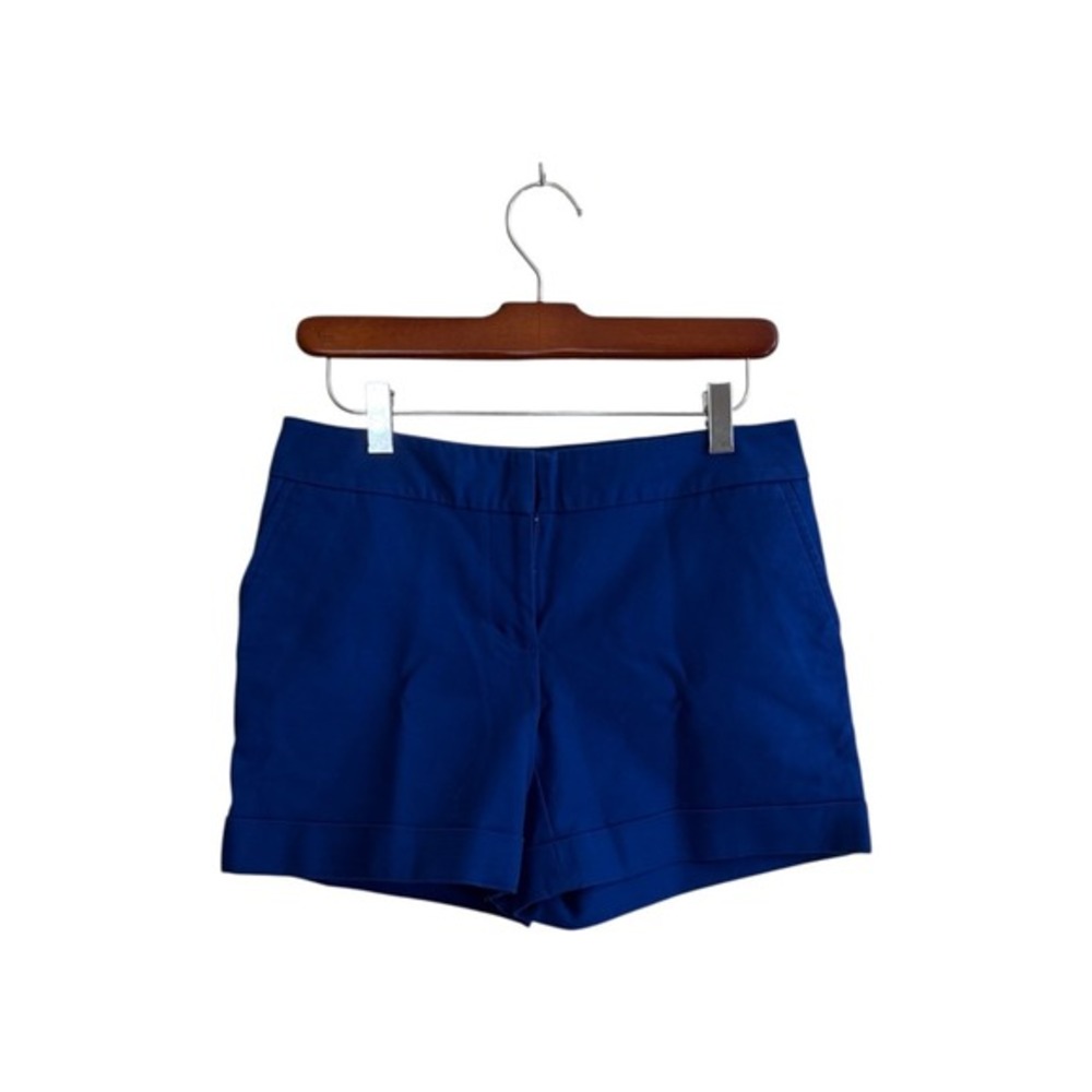 Apt. 9 Shorts Womens‎ 2 Blue Chino Cuffed Stretch Casual Essentials Summer